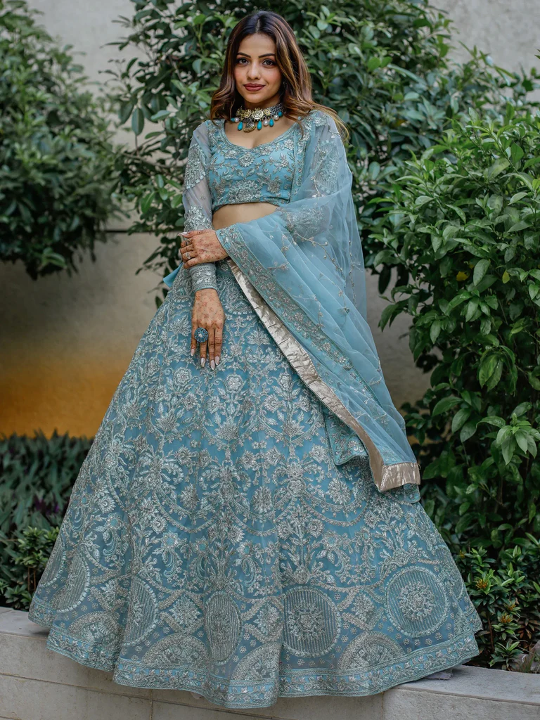Designer Silk Lehenga